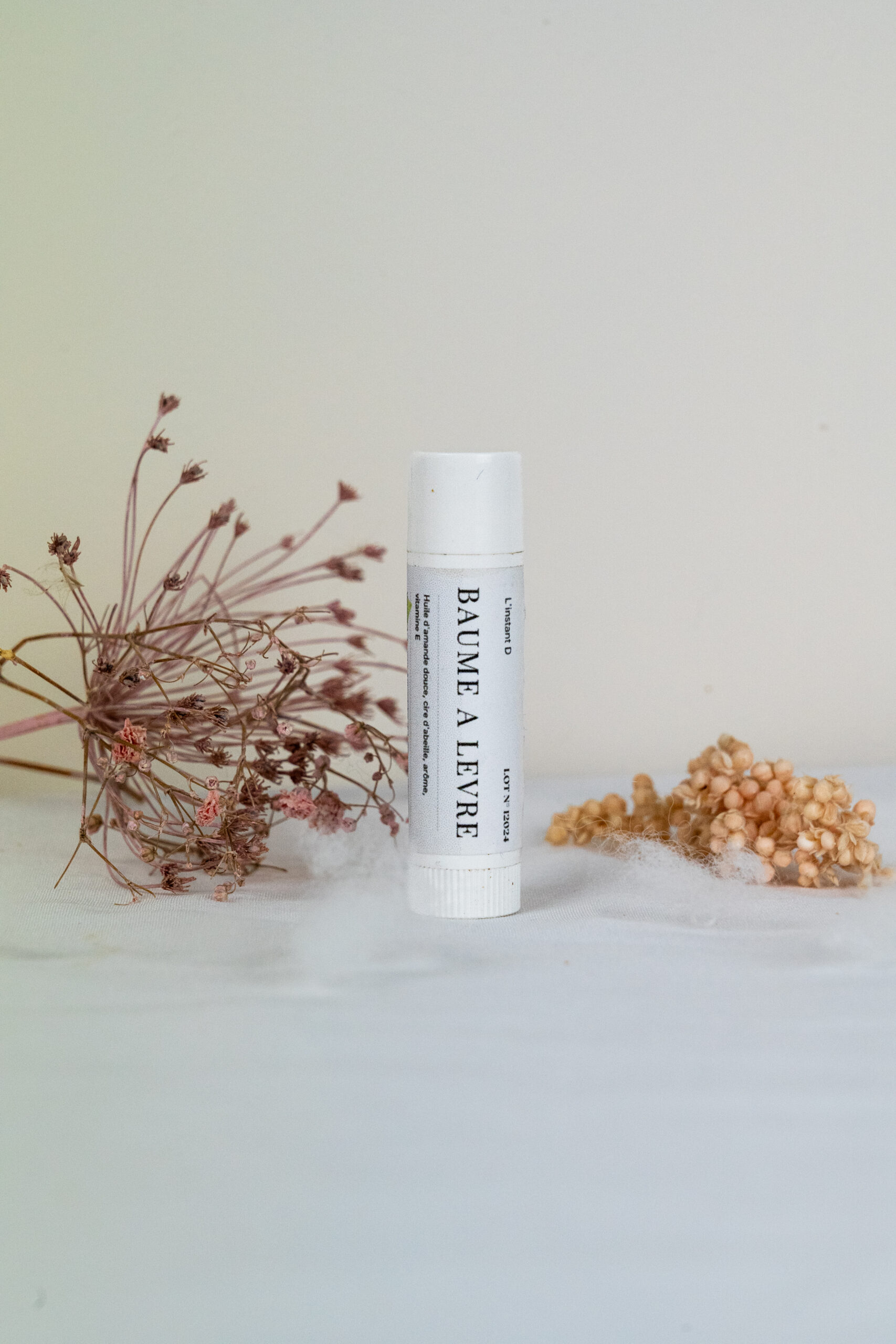 Baume à lèvre hydratant artisanal